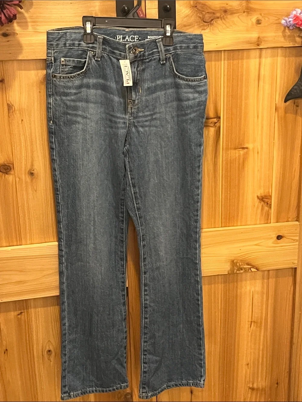 The Children's Place Girls Blue Bootcut Jeans